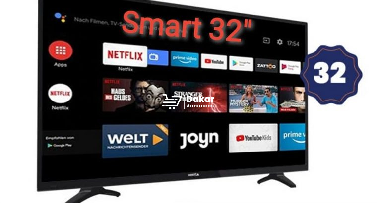 Smart TV LED Astech 32 Pouces (82 cm)