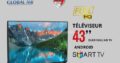 Smart TV 43″ Android TCL /Global Air